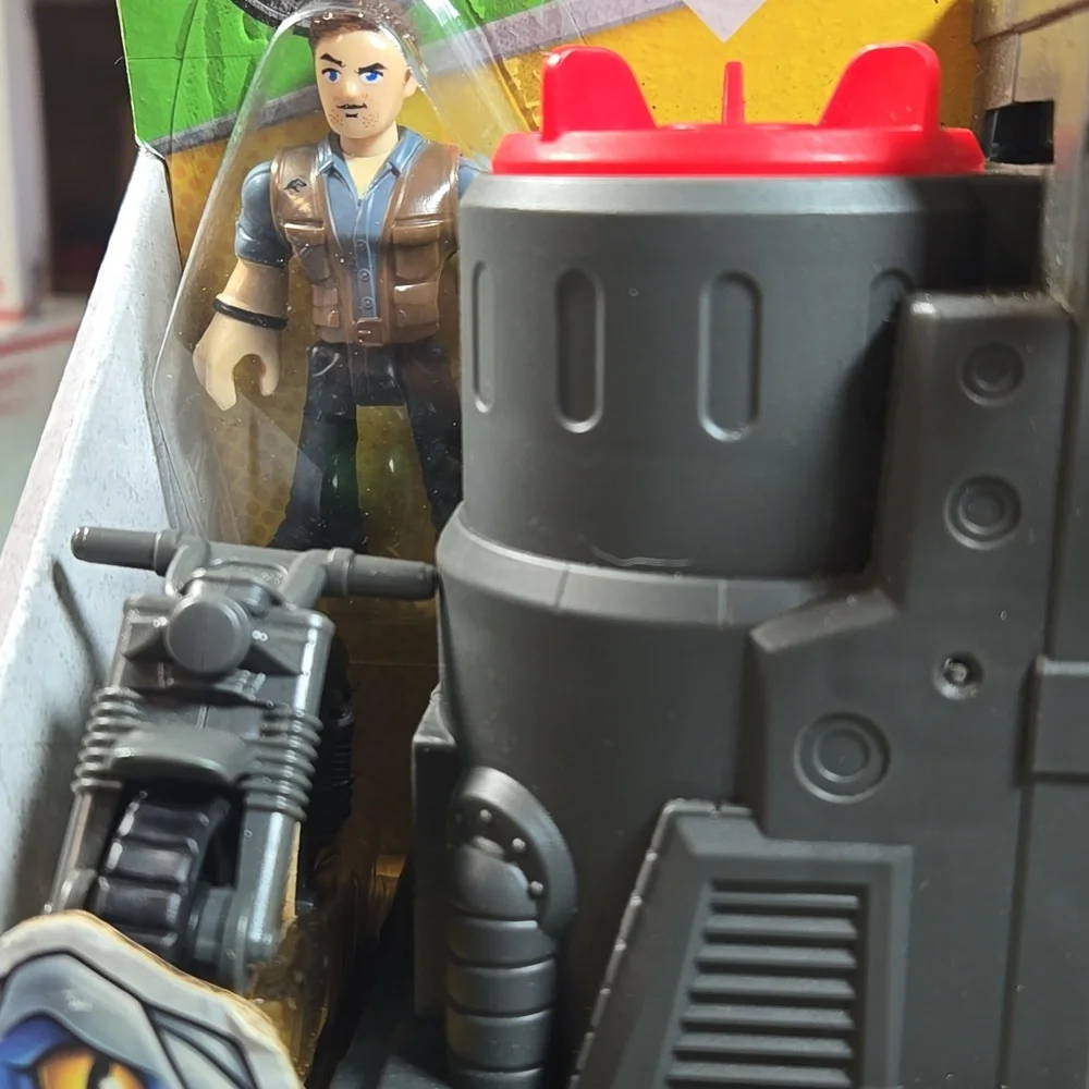 Jurassic Park Imaginext Stygimoloch & Owen Toy